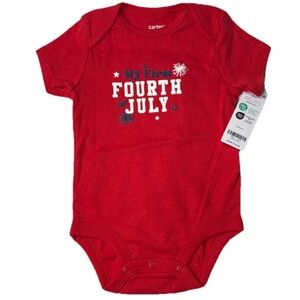 Carter's My First 4th of July onsie